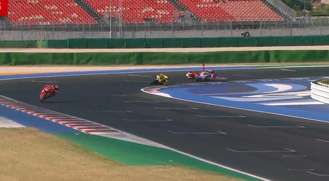 Marc Marquez ob padcu Bulege znova v središču pozornosti