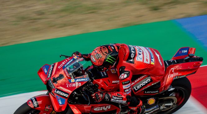 Bagnaia dobil drugi trening v Misanu