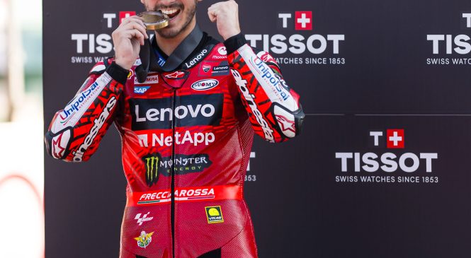 Bagnaia: Brez Martinove napake bi težko zmagal