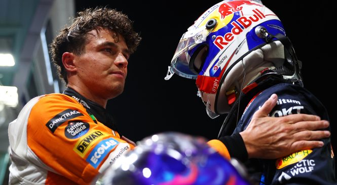 Norris v Singapurju slavil zmago pred Verstappnom