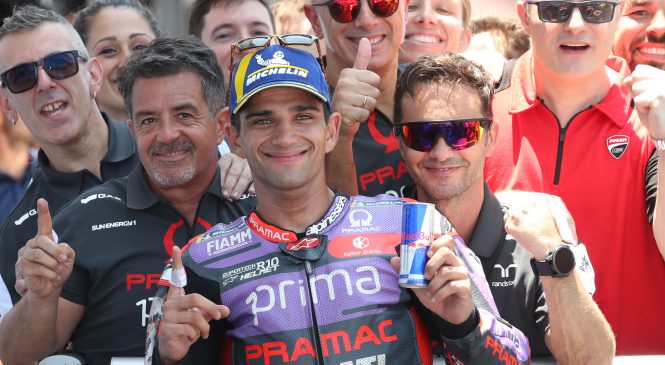 Jorge Martin z zmago v Indoneziji znova povečal prednost v prvenstvu, v cilju le 12 dirkačev