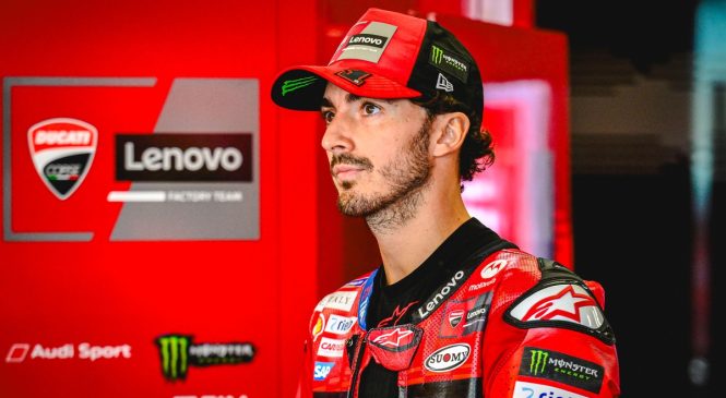 Bagnaia: Dirka kot iz nočne more