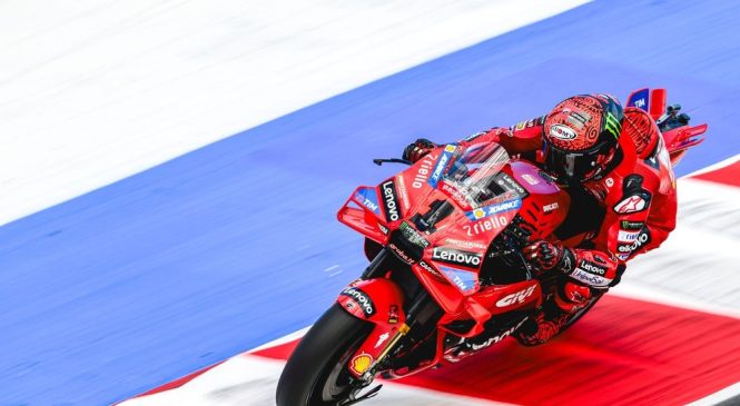 Bagnaia presenečen nad hitrostjo