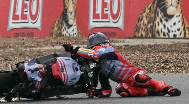Marquez: Bil sem najhitrejši, a ne dovolj potrpežljiv