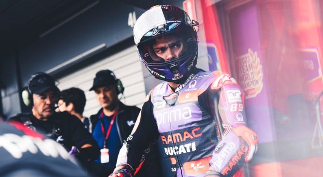 Za Martinom zelo stresen trening na Phillip Islandu