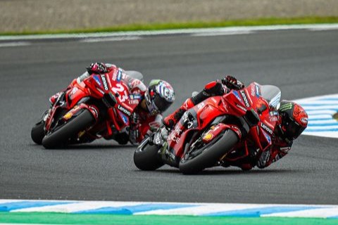 Bagnaia na sprint dirki vozil z omejeno močjo motorja