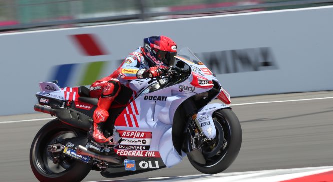 Marquez in tekmeci na GP23 omejeni zaradi skrivnostnih sprememb Ducatija