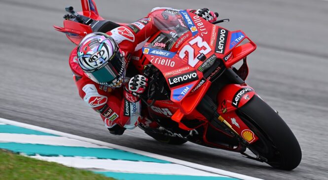 Bastianini proti dirki v Barceloni