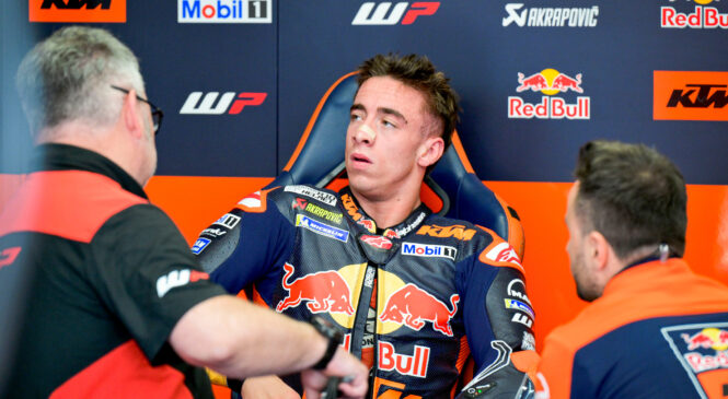 Novinec Pedro Acosta rekorder po padcih v 2024