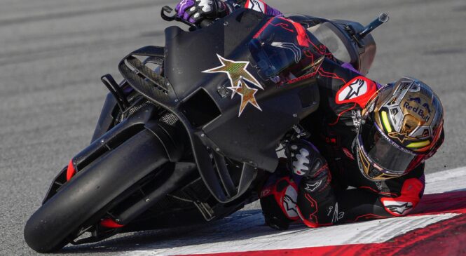 Jorge Martin po prvem testu z Aprilio: “Občutek na sprednjem delu je neverjeten”