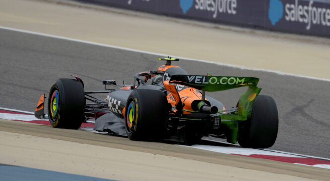 Norris: Novi McLaren MCL39 podoben predhodniku, a zadek še potrebuje izboljšave