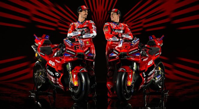 Bagnaia navdušen nad neverjetno podobnostjo z Marquezom pri testiranju Ducatija