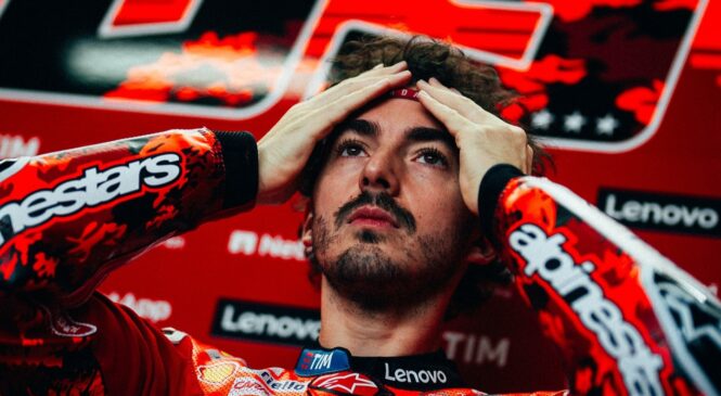 Ducati pomirja Pecca Bagnaio po VN Tajske: “Pomembno je končati dirko”