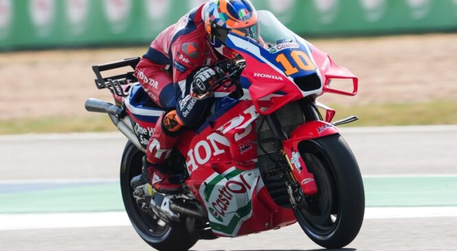 Marini: “Honda je napredovala za 0,4 sekunde v primerjavi z letom 2024”