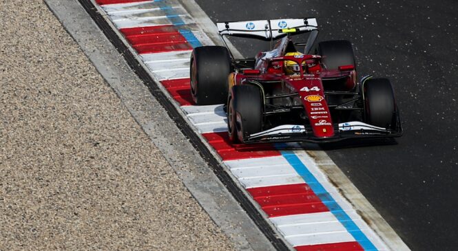 Hamilton: Ferrari po spremembah preveč “živčen”