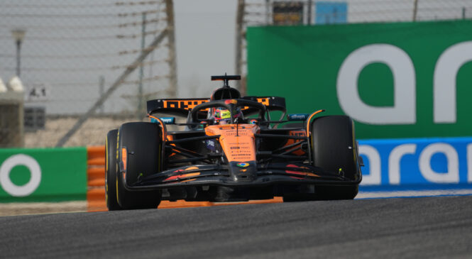 Piastri najhitrejši na drugem prostem treningu v Bahrajnu