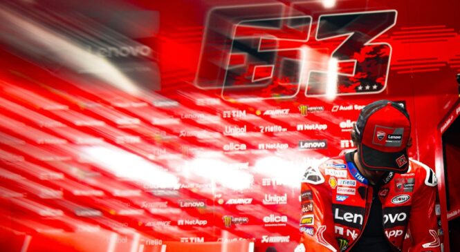 Pecco Bagnaia “jezen” po osmem mestu na sprintu v Katarju