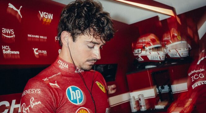 Leclerc nezadovoljen z napredkom Ferrarija: »Avto preprosto ni dovolj hiter«