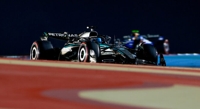 George Russell brez kazni zaradi kršitve DRS v Bahrajnu