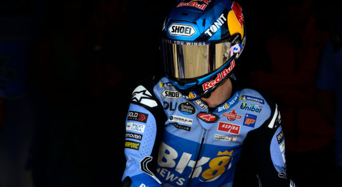 Brata Marquez kaznovana zaradi incidenta v boksih med kvalifikacijami v Jerezu