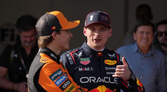 Oscar Piastri premagal Verstappna in osvojil pole position na VN Imole 2025