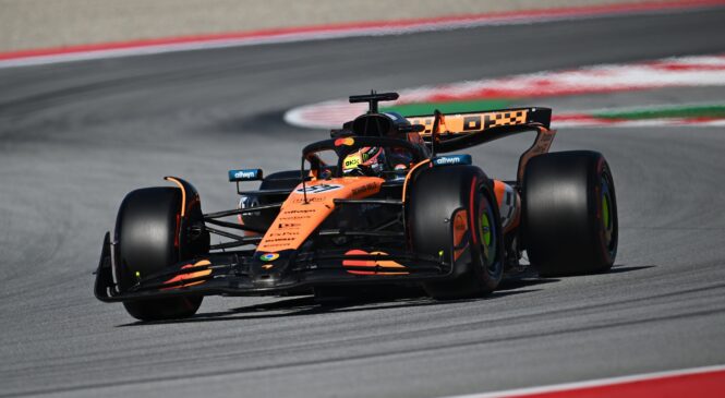 Oscar Piastri do najboljšega štartnega položaja v Španiji