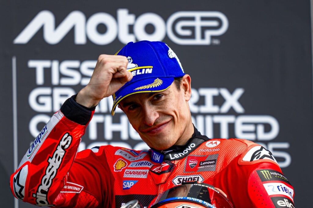 Marc Marquez med dirkaškim vikendom v MotoGP z Ducatijem