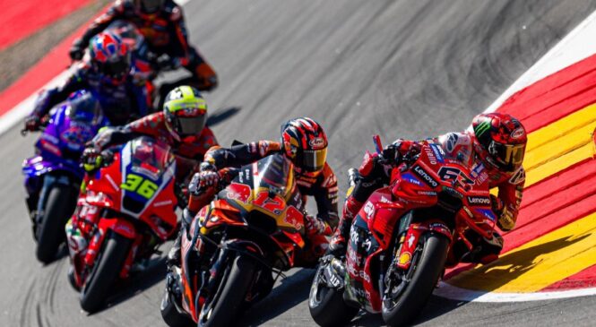 Pecco Bagnaia doživel najtežji trenutek svoje kariere MotoGP v sprint dirki v Aragonu