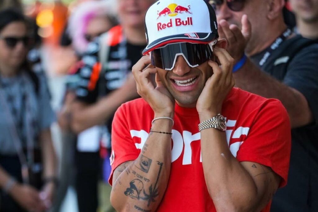 Jorge Martin med dogodkom Aprilia All Stars v Misanu po poškodbi