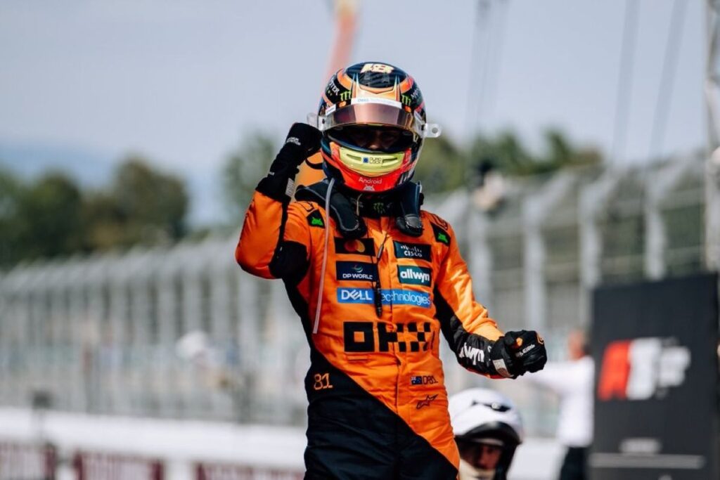 Oscar Piastri zmaguje na VN Španije 2025 pred Landom Norrisom – F1 dirka Barcelona