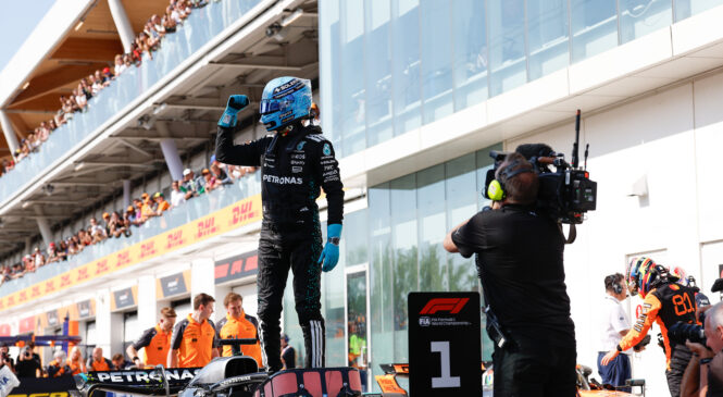 F1 VN Kanade: Russell do pole positiona pred Verstappnom