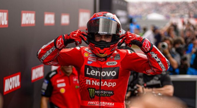 Marc Marquez previden pred dirko MotoGP na Sachsenringu, kjer lovi deveto zmago