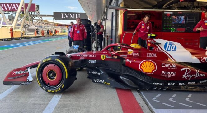 Lewis Hamilton najhitrejši na prvem prostem treningu pred domačimi navijači na VN Velike Britanije