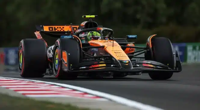 Norris najhitrejši na prvem treningu za VN Madžarske