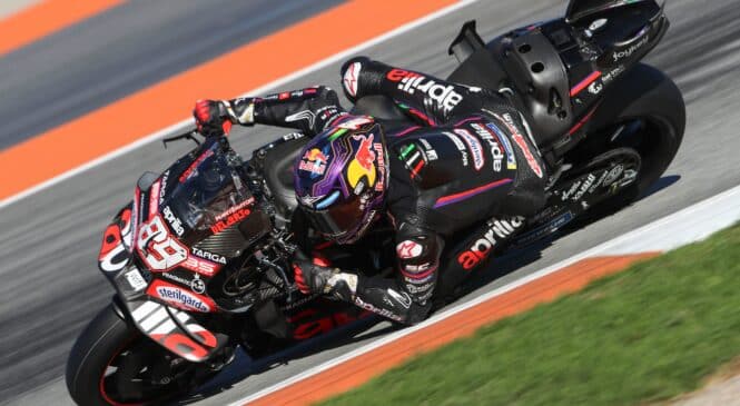 Martin priznal: »Na Apriliji se še vedno počutim kot novinec«