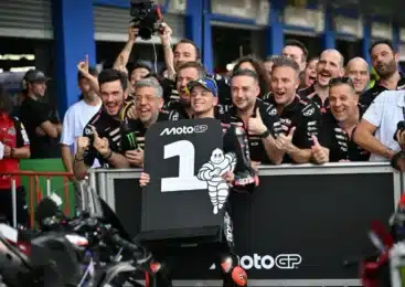 Bezzecchi do pole positiona na VN Tajske, Marquez po hitrem krogu dejal: »Dovolj je«