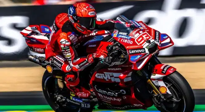 Marc Marquez po brutalnem padcu v Le Mansu poškodovan, izpustil bo najmanj dve dirki