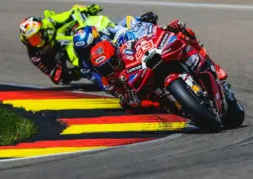 Zgodovinska zmaga Marca Marqueza v sprintu na Sachsenringu, Ducati slavil trojno zmago