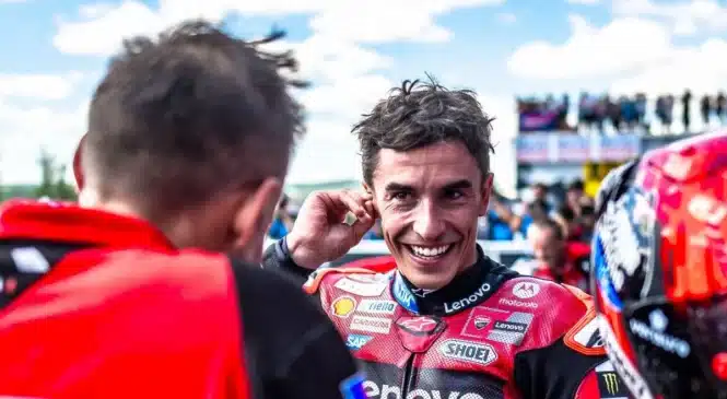 Marc Marquez z dominantno predstavo na Sachsenringu skočil na tretje mesto v prvenstvu MotoGP